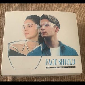 Iridescent face shield
